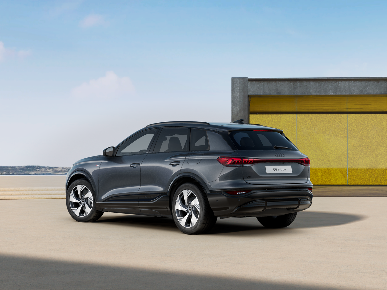 Imagem de um Audi Q6 SUV e-tron performance SE