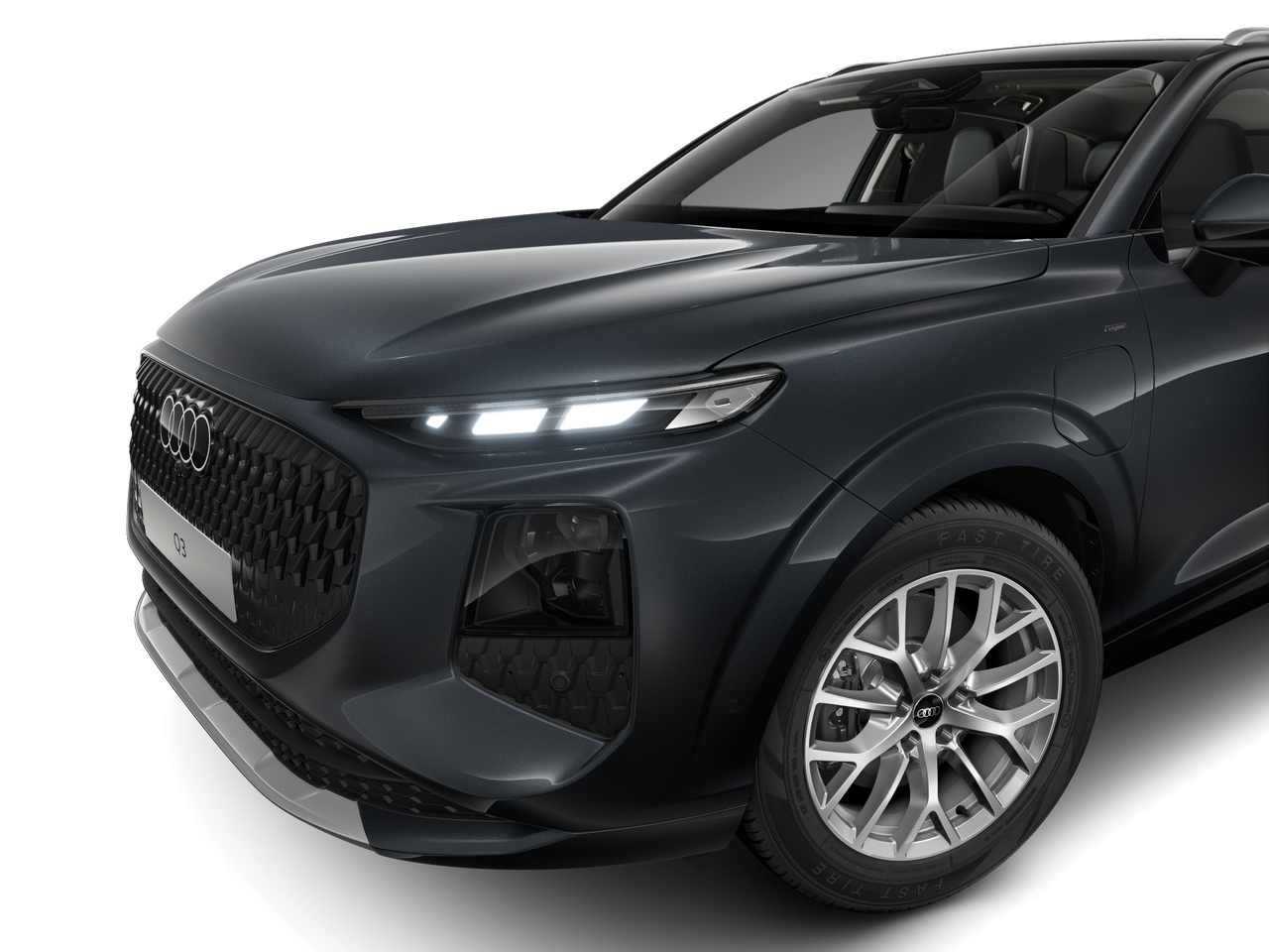 Imagem de um Audi Q3 SUV e-hybrid 200 kW Business