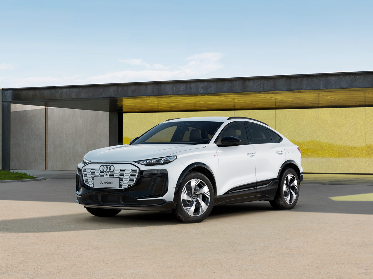 Imagem de um Audi Q6 Sportback e-tron performance SE
