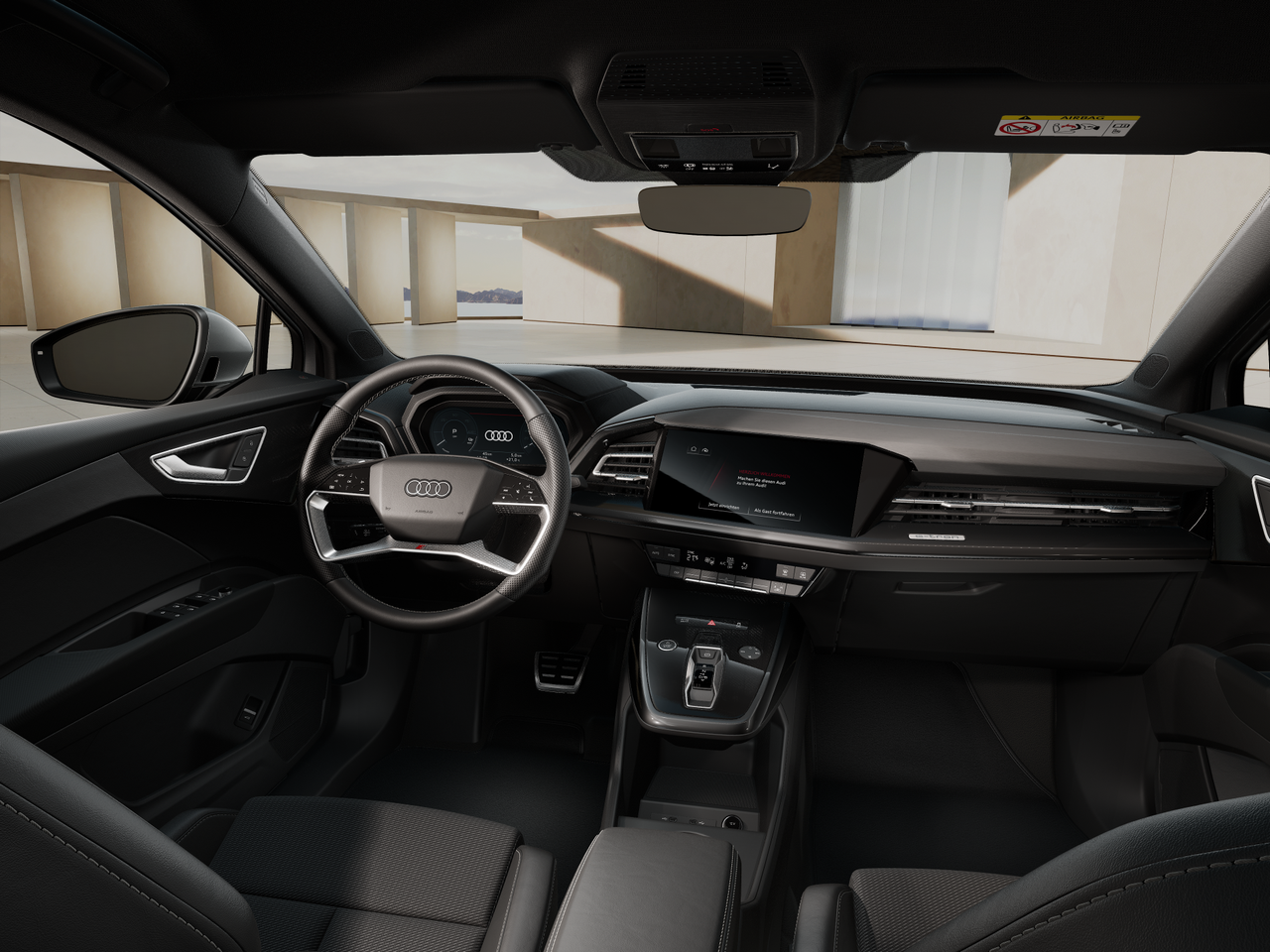 Imagem de um Q4 Sportback 45 e-tron 210 kW Business