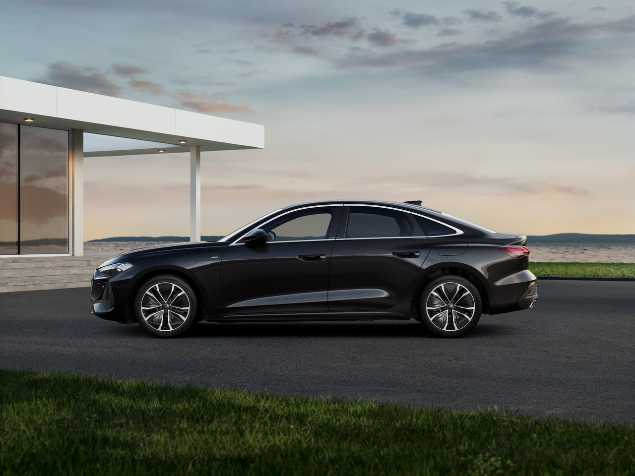 Imagem de um Audi A5 Limousine e-hybrid quattro 220kW