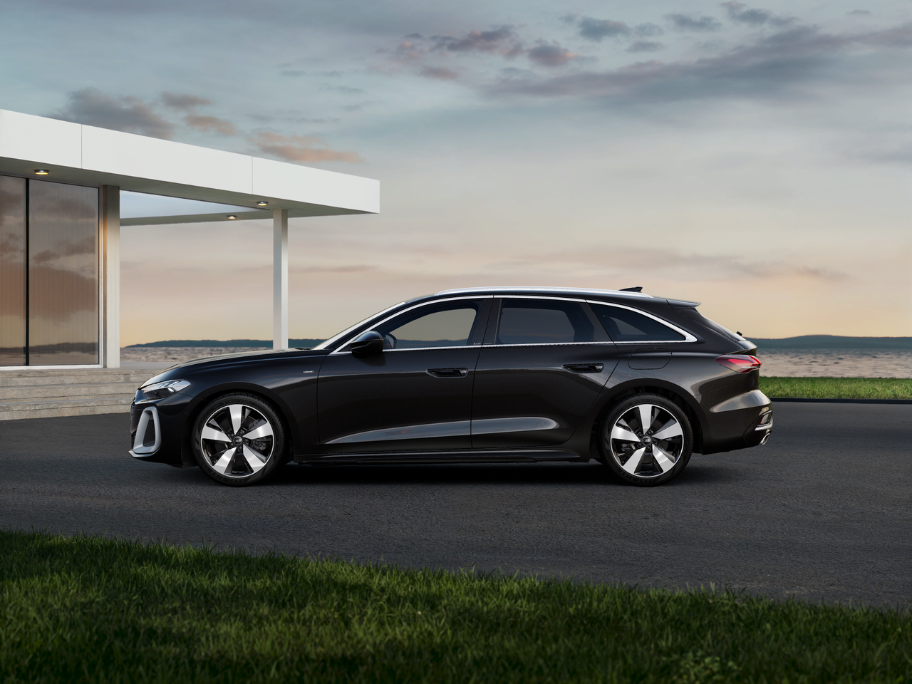 Imagem de um Audi A5 Avant e-hybrid quattro BP