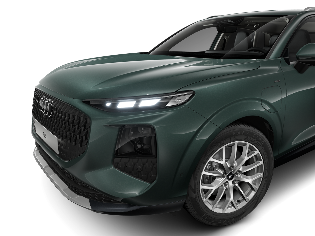 Imagem de um Audi Q3 SUV e-hybrid 200 kW Business