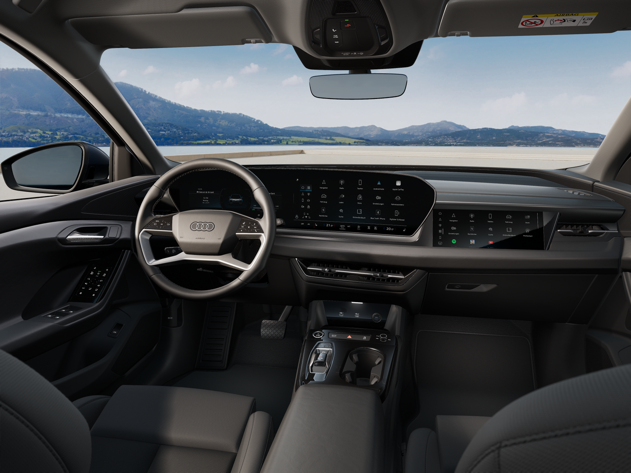 Imagem de um Audi Q6 SUV e-tron performance