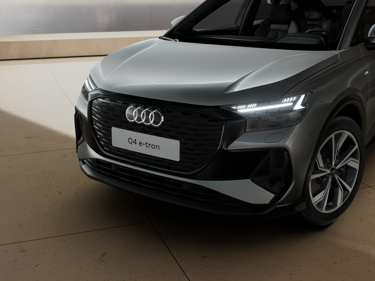 Imagem de um Q4 Sportback 45 e-tron 210 kW BP