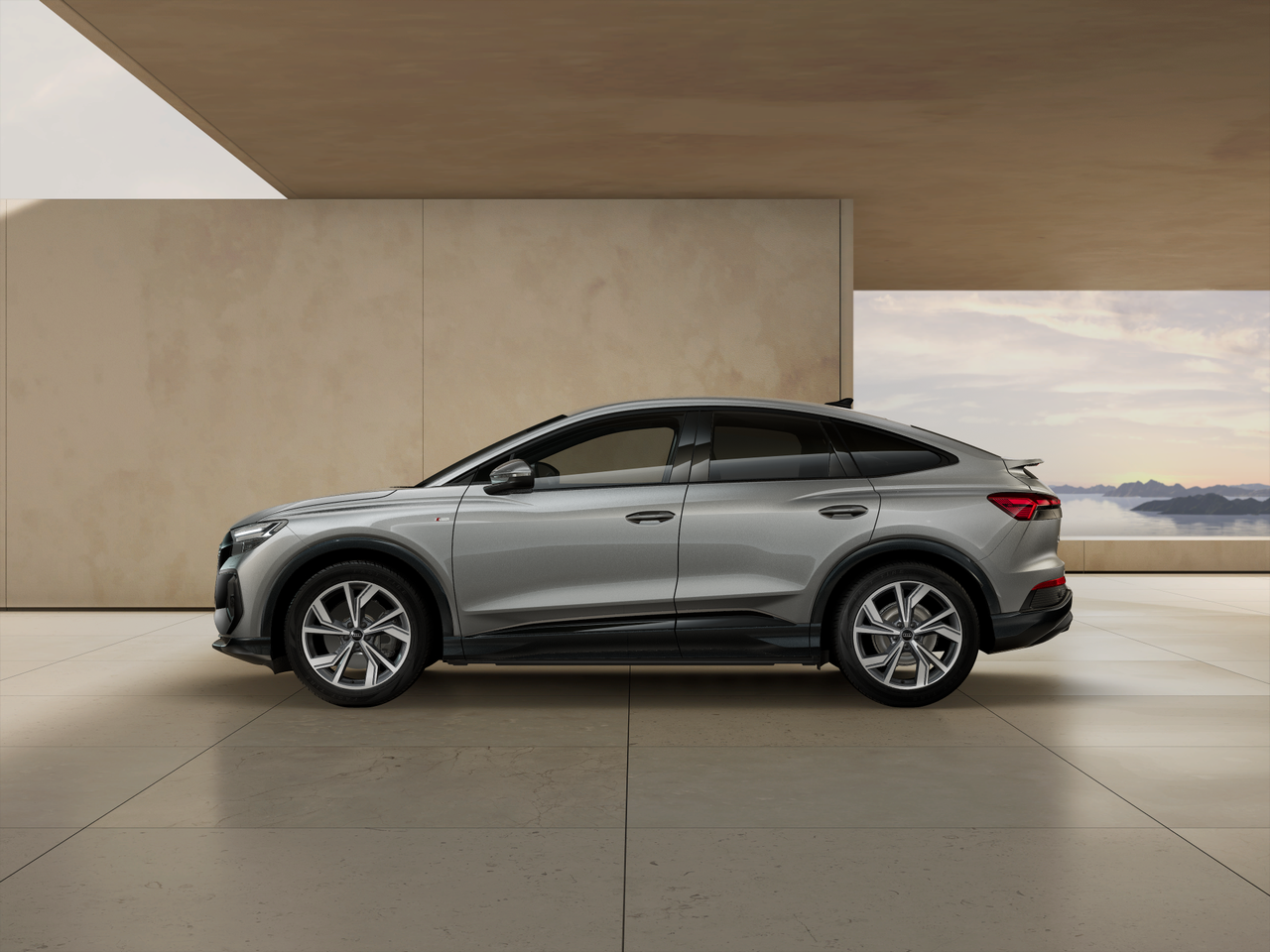 Imagem de um Q4 Sportback 45 e-tron 210 kW BP