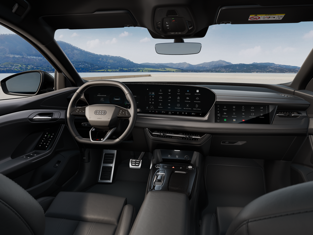 Imagem de um Audi Q6 Sportback e-tron performance SE