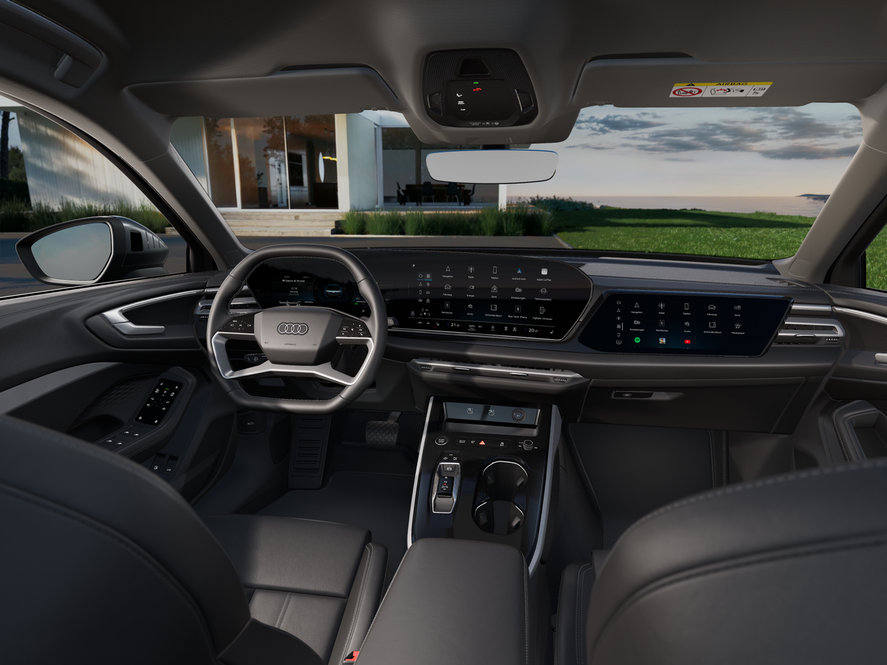 Imagem de um Audi A5 Limousine e-hybrid quattro BP