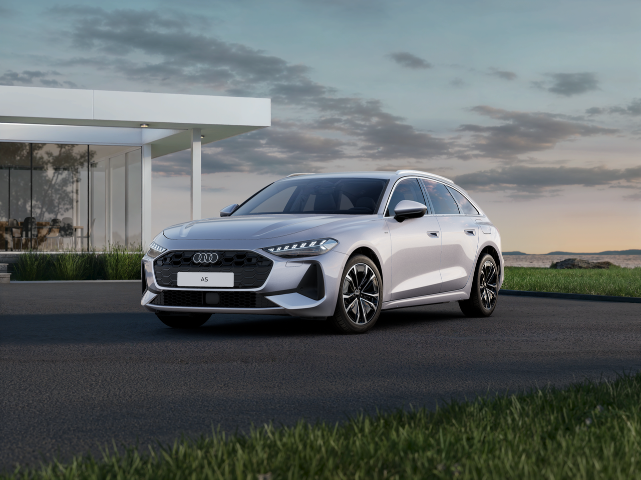 Imagem de um Audi A5 Avant e-hybrid quattro 220 kW