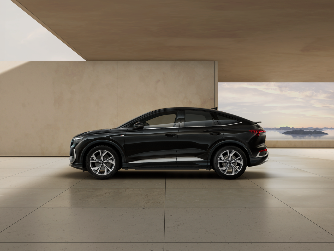 Imagem de um Q4 Sportback 45 e-tron 210 kW Business