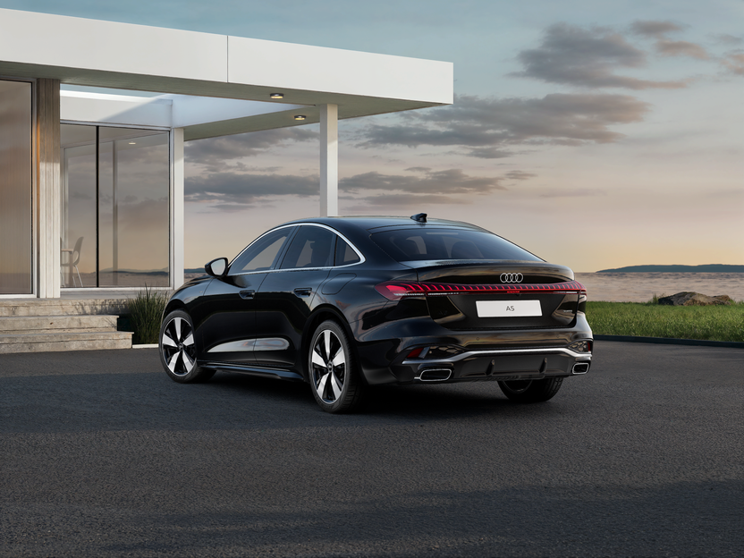 Imagem de um Audi A5 Limousine e-hybrid quattro BP