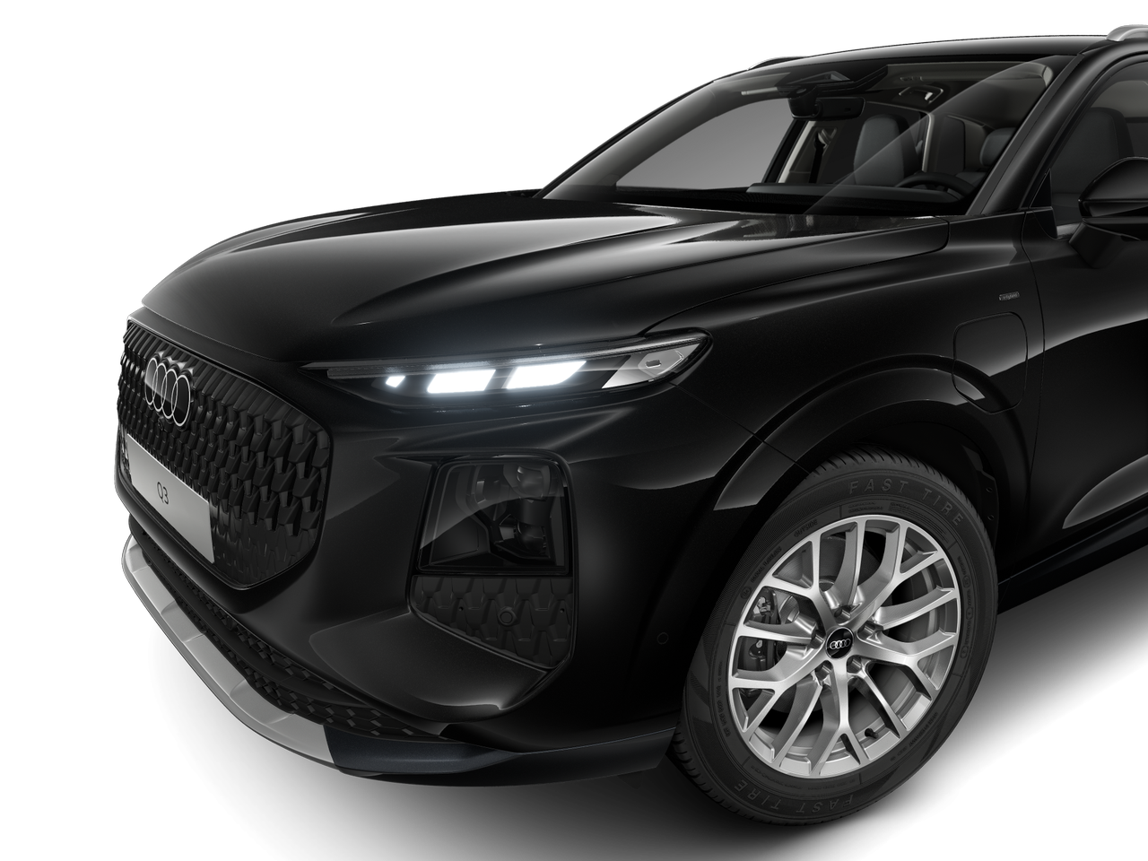 Imagem de um Audi Q3 SUV e-hybrid 200 kW Business