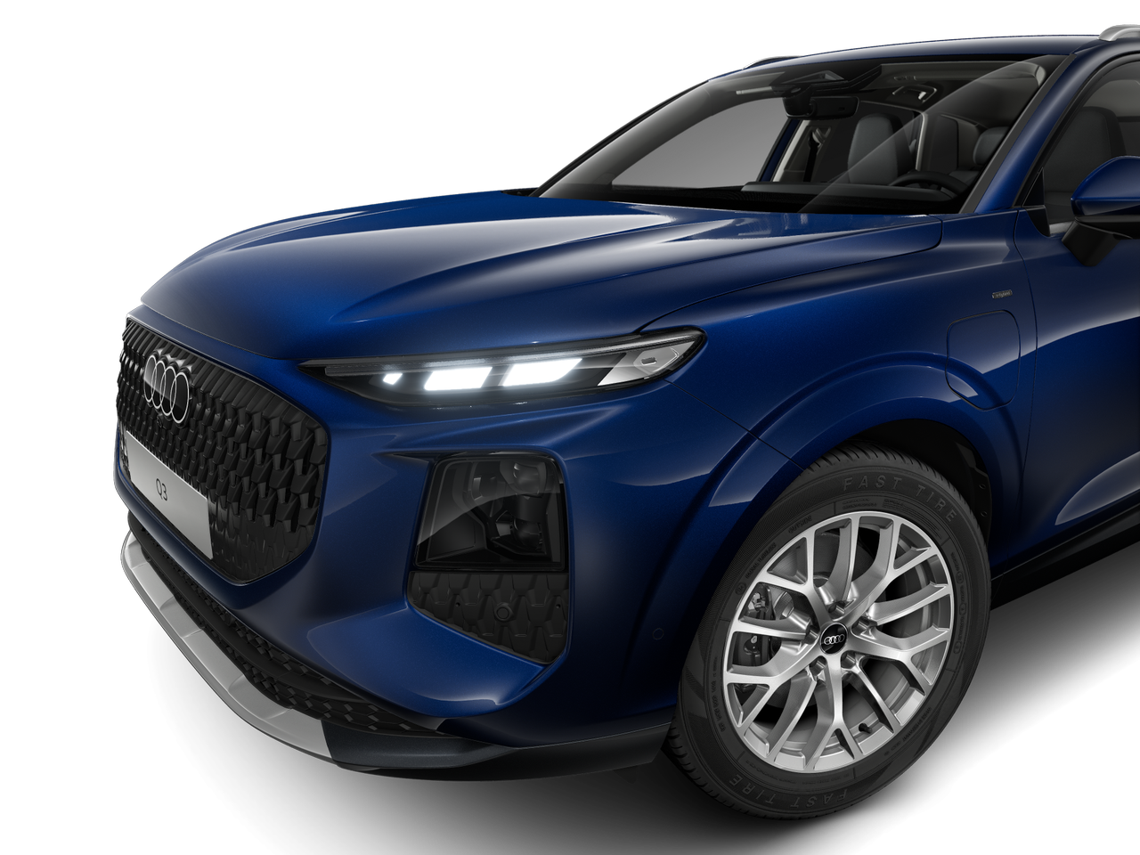 Imagem de um Audi Q3 SUV e-hybrid 200 kW Business