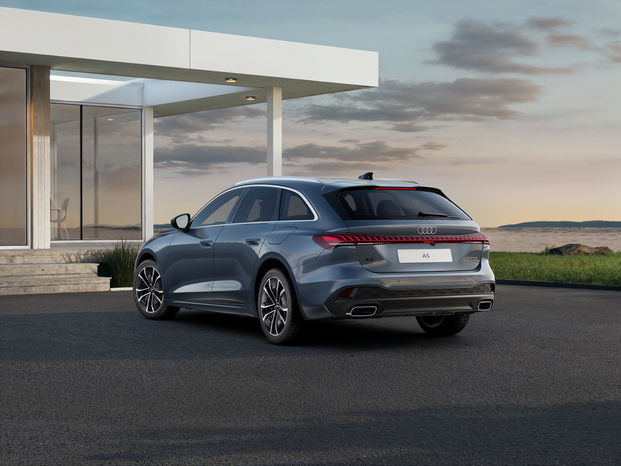 Imagem de um Audi A5 Avant e-hybrid quattro 220 kW
