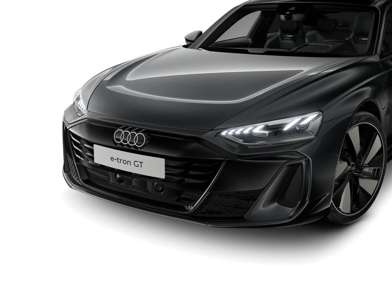 Imagem de um e-tron GT quattro