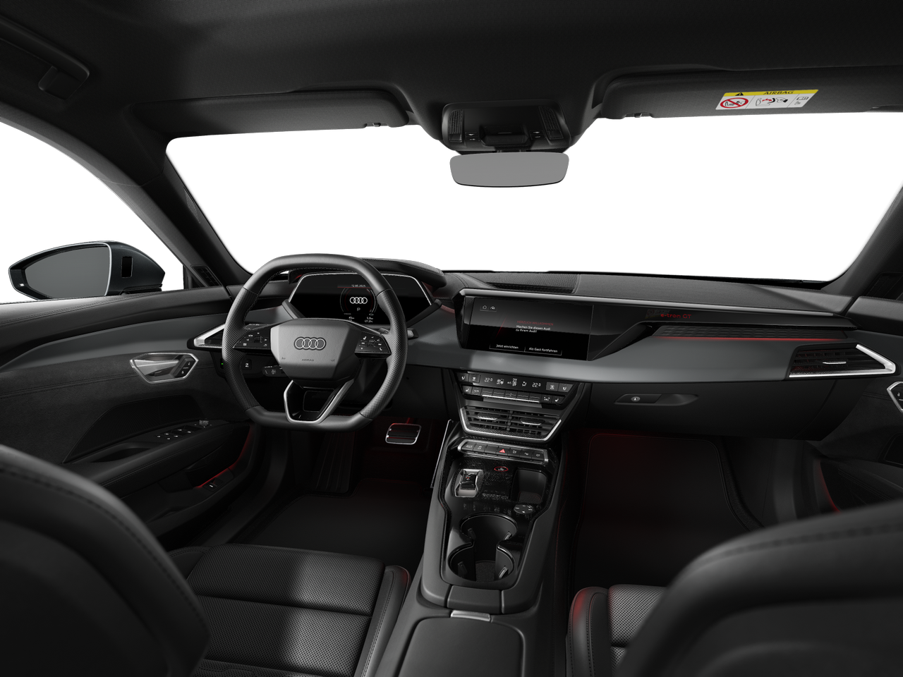 Imagem de um e-tron GT quattro