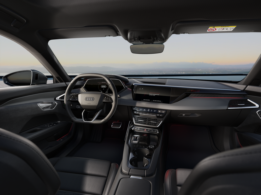 Imagem de um e-tron GT quattro