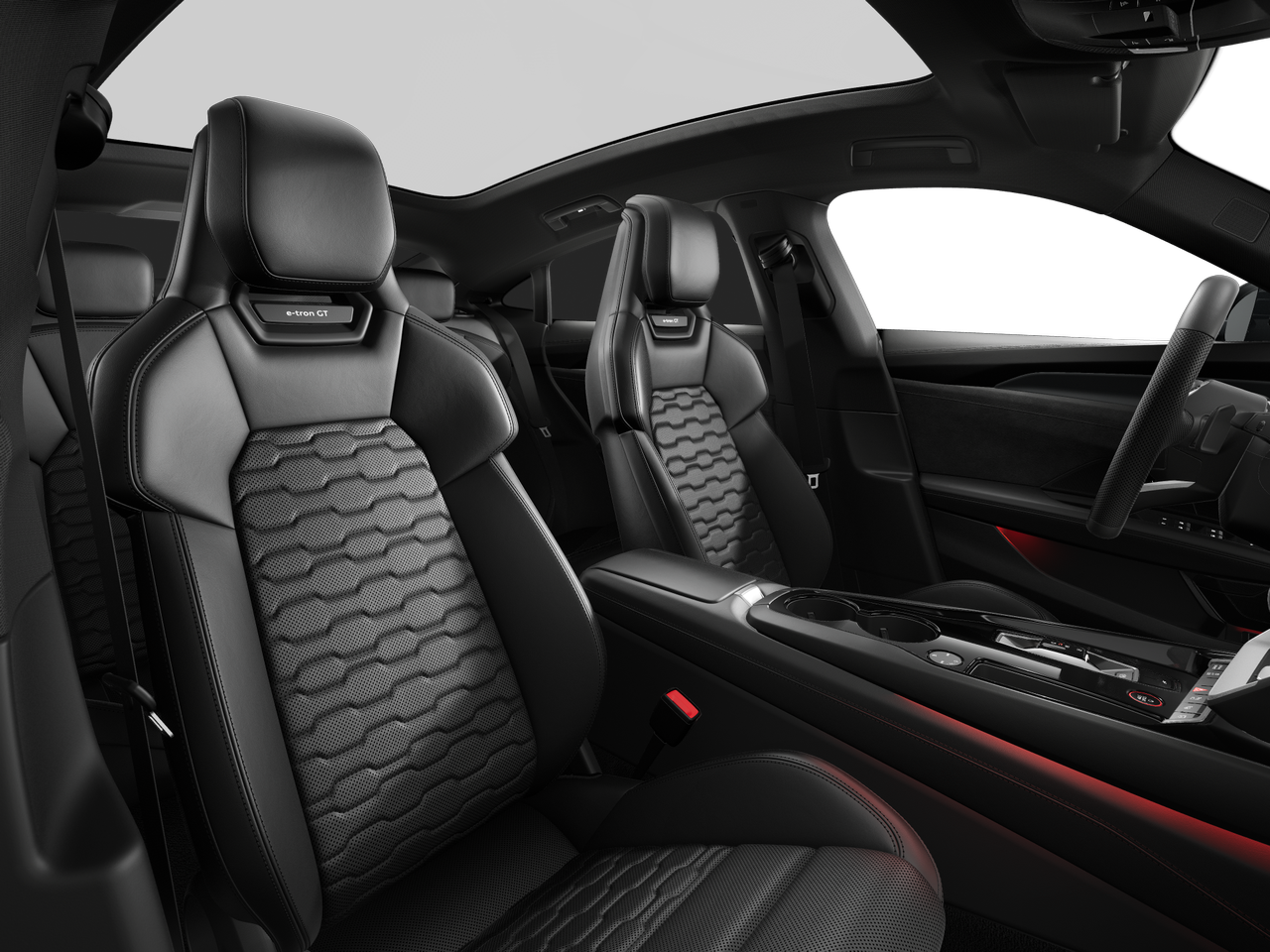 Imagem de um e-tron GT quattro