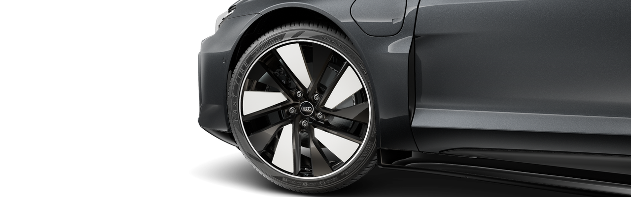 Imagem de um e-tron GT quattro