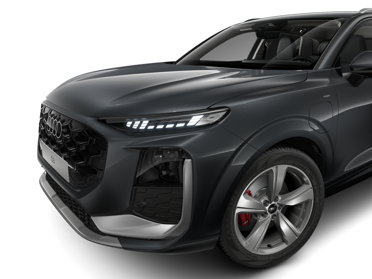 Imagem de um Audi Q3 SUV e-hybrid 200 kW