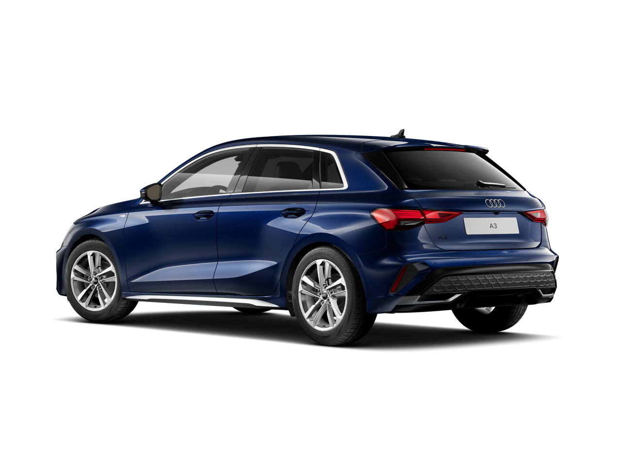 Imagem de um Audi A3 Sportback S line 30 TFSI S tron