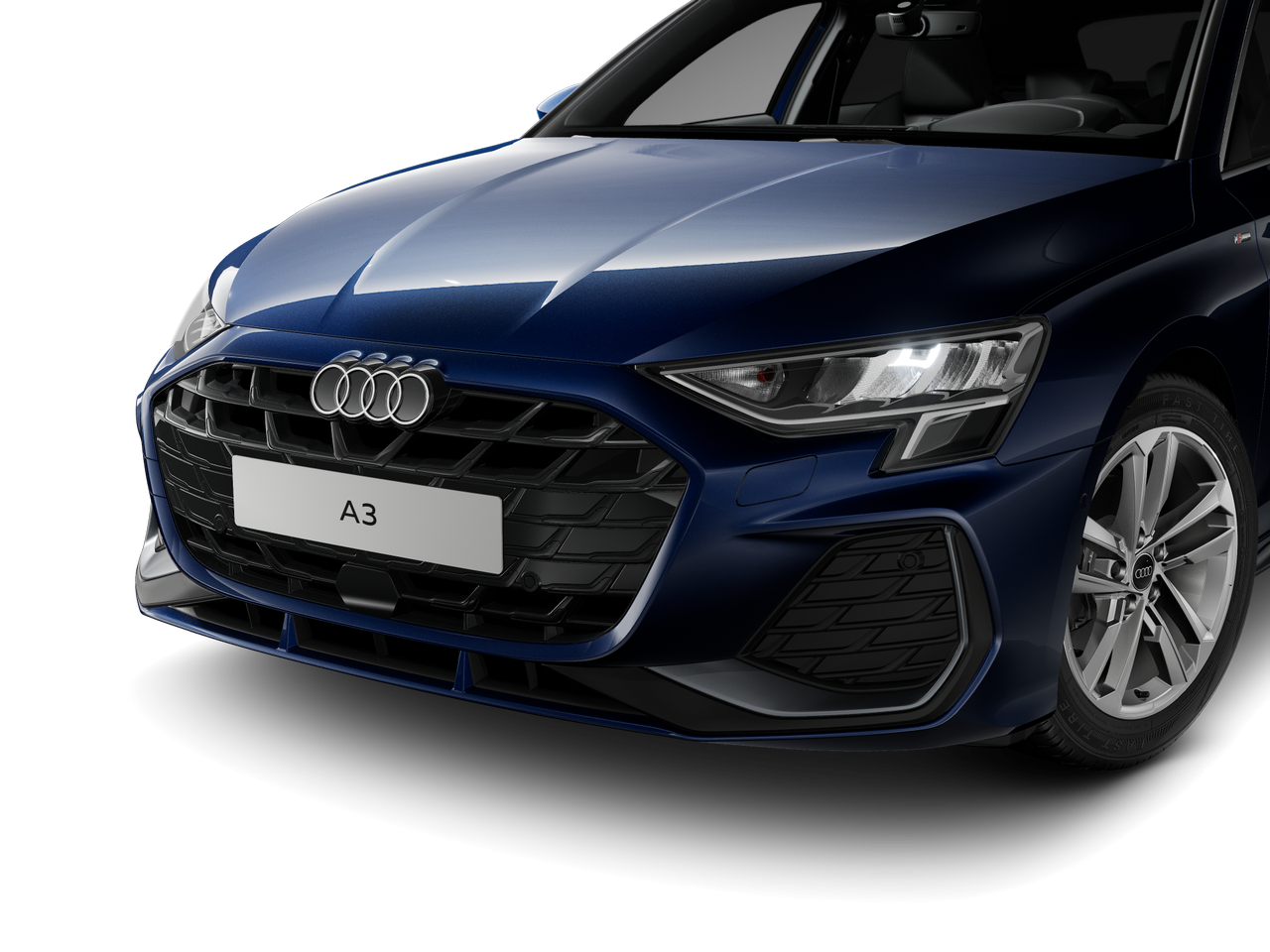 Imagem de um Audi A3 Sportback S line 30 TFSI S tron