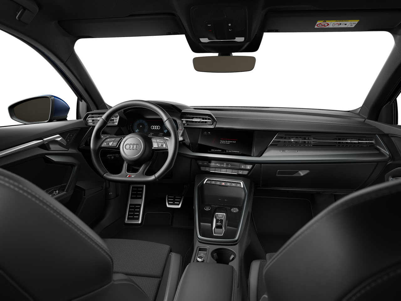 Imagem de um Audi A3 Sportback S line 30 TFSI S tron