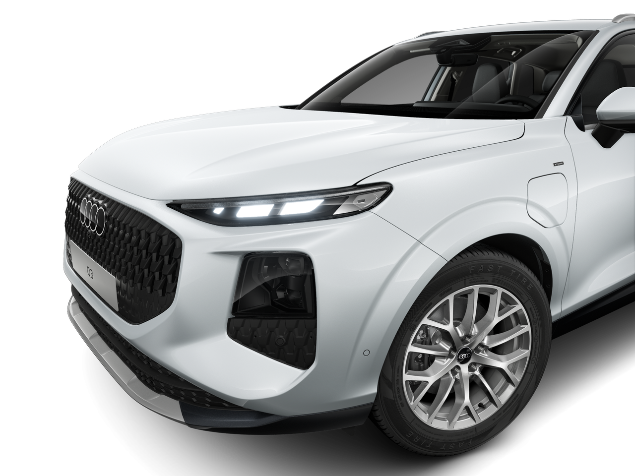 Imagem de um Audi Q3 SUV e-hybrid 200 kW Business