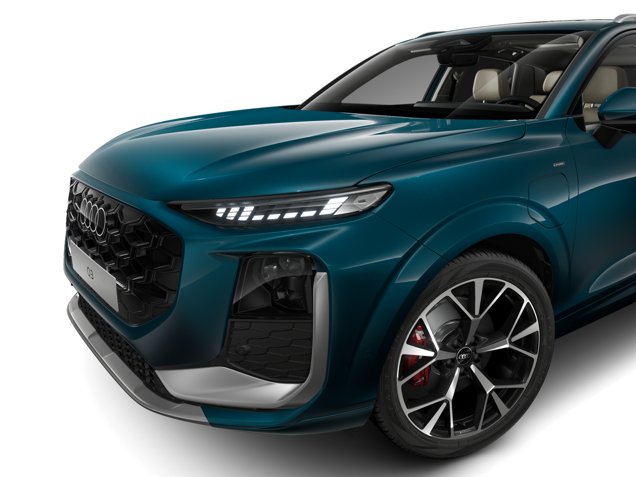 Imagem de um Audi Q3 SUV e-hybrid 200 kW BP