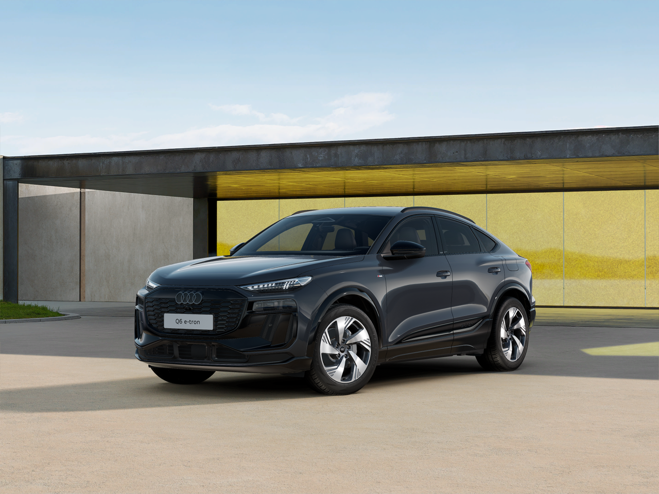 Imagem de um Audi Q6 Sportback e-tron performance