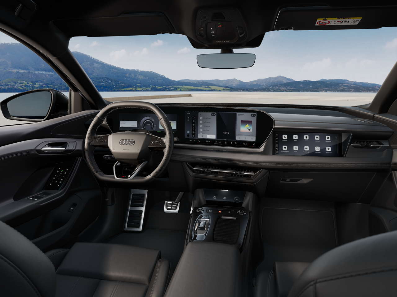 Imagem de um Audi Q6 Sportback e-tron performance