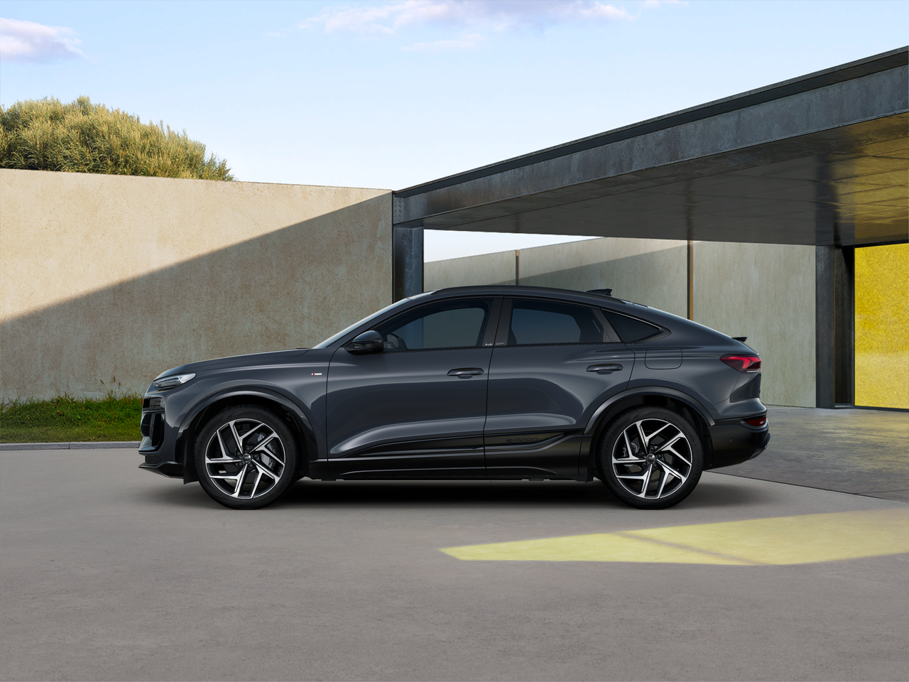Imagem de um Audi Q6 Sportback e-tron performance