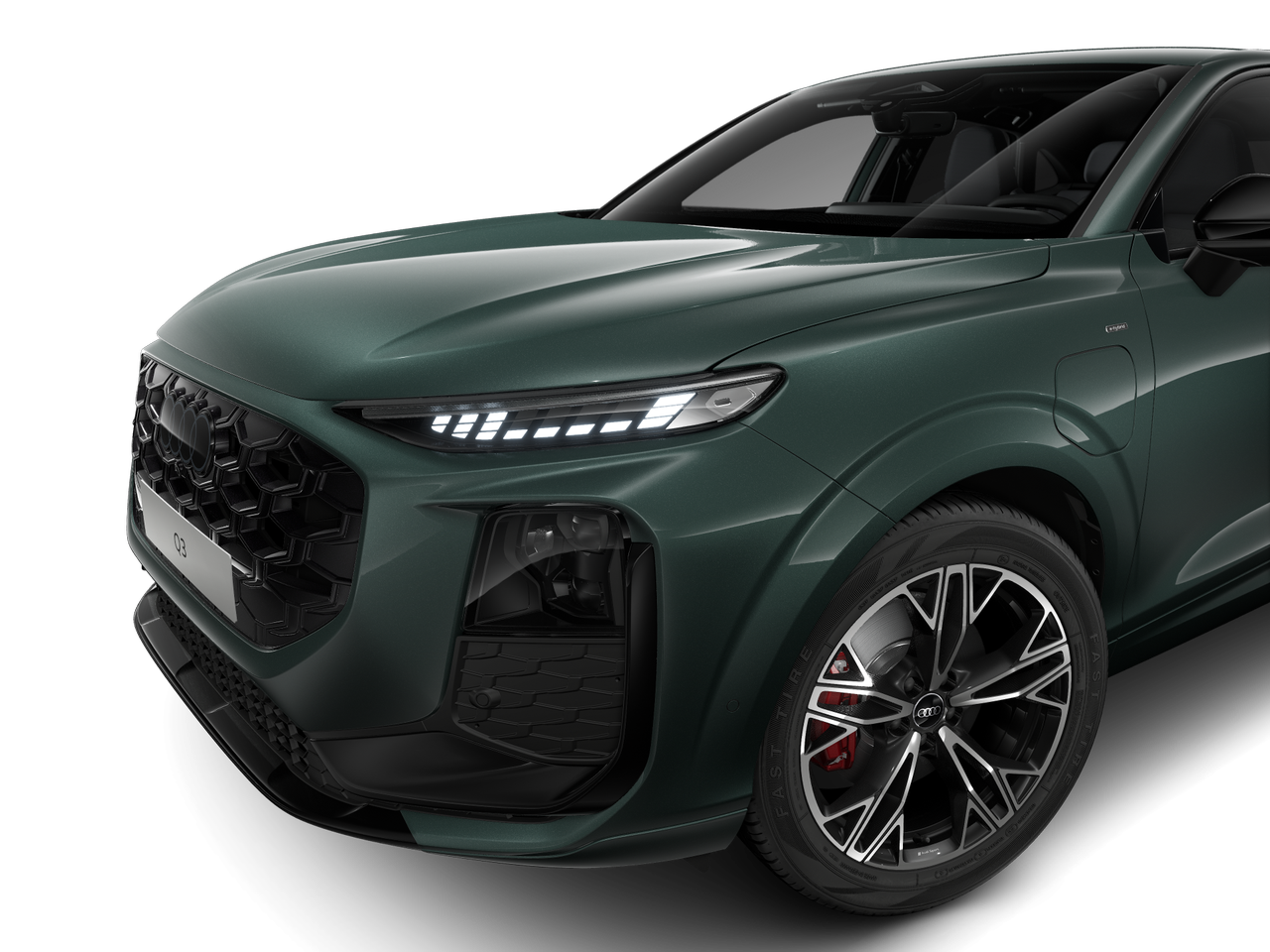 Imagem de um Audi Q3 Sportback e-hybrid 200 kW