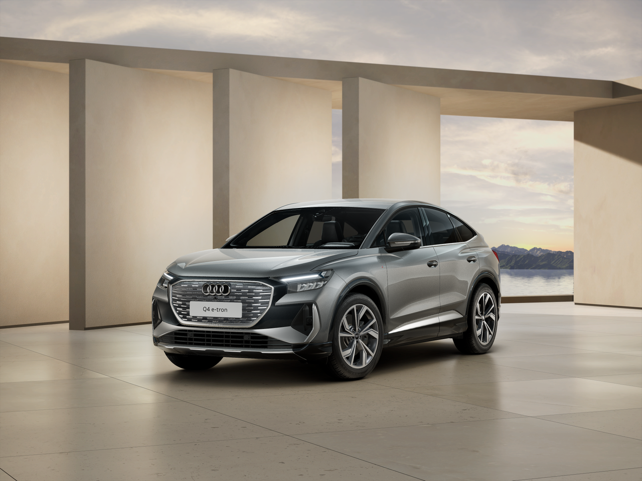 Imagem de um Q4 Sportback 45 e-tron 210 kW Business