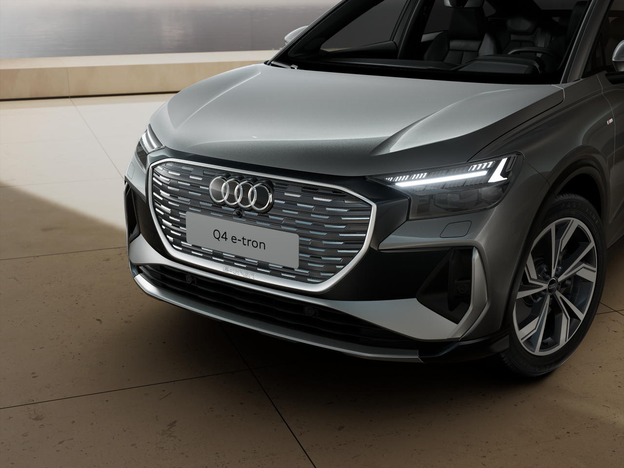 Imagem de um Q4 Sportback 45 e-tron 210 kW BP