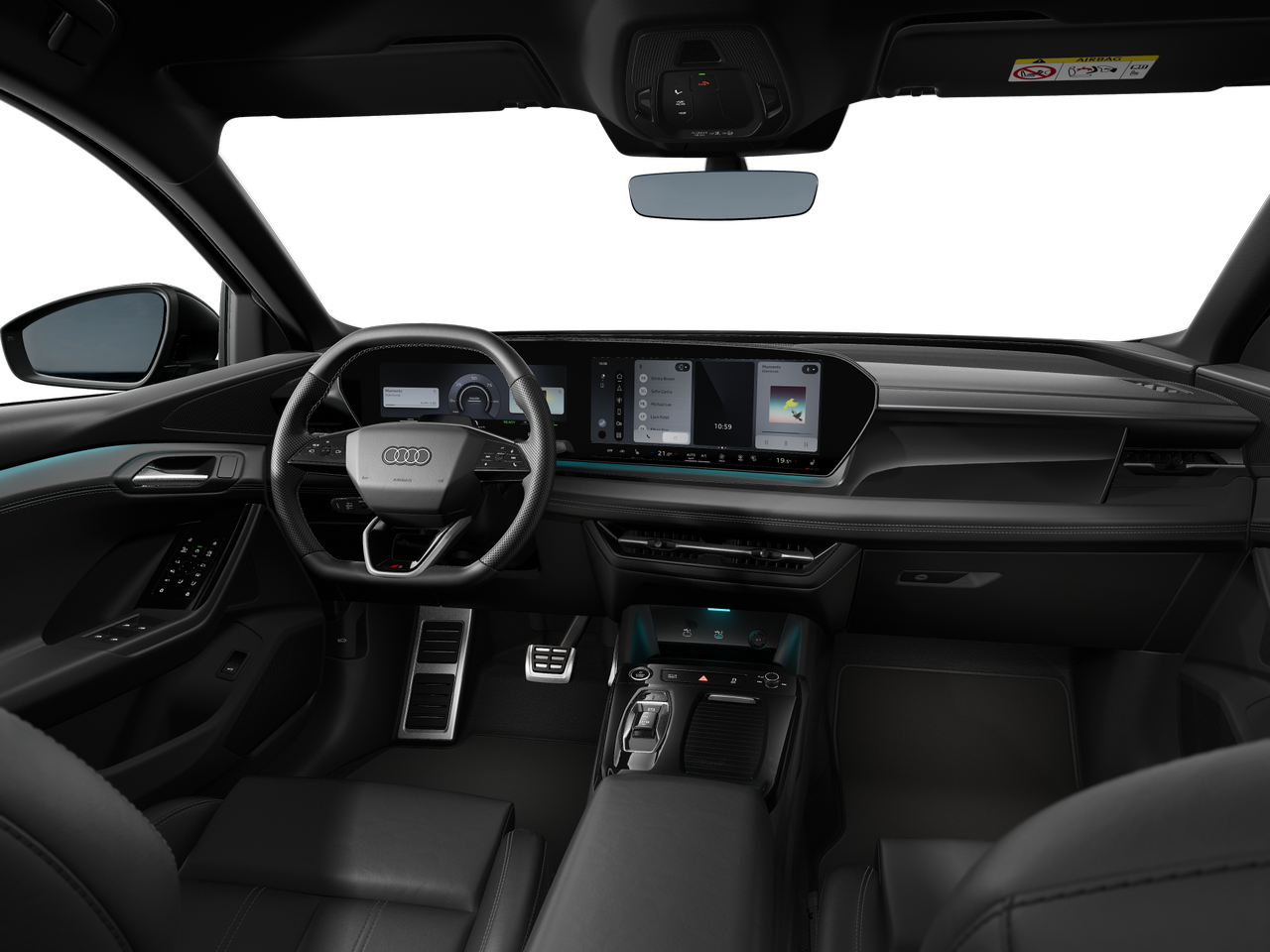 Imagem de um Audi Q6 Sportback e-tron performance