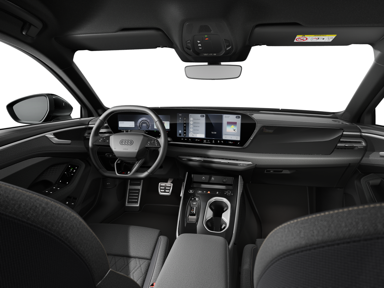 Imagem de um Audi A6 Avant e-hybrid quattro 220kW