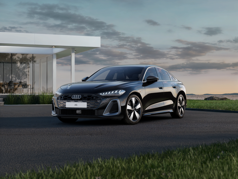 Imagem de um Audi A5 Limousine e-hybrid quattro 220kW