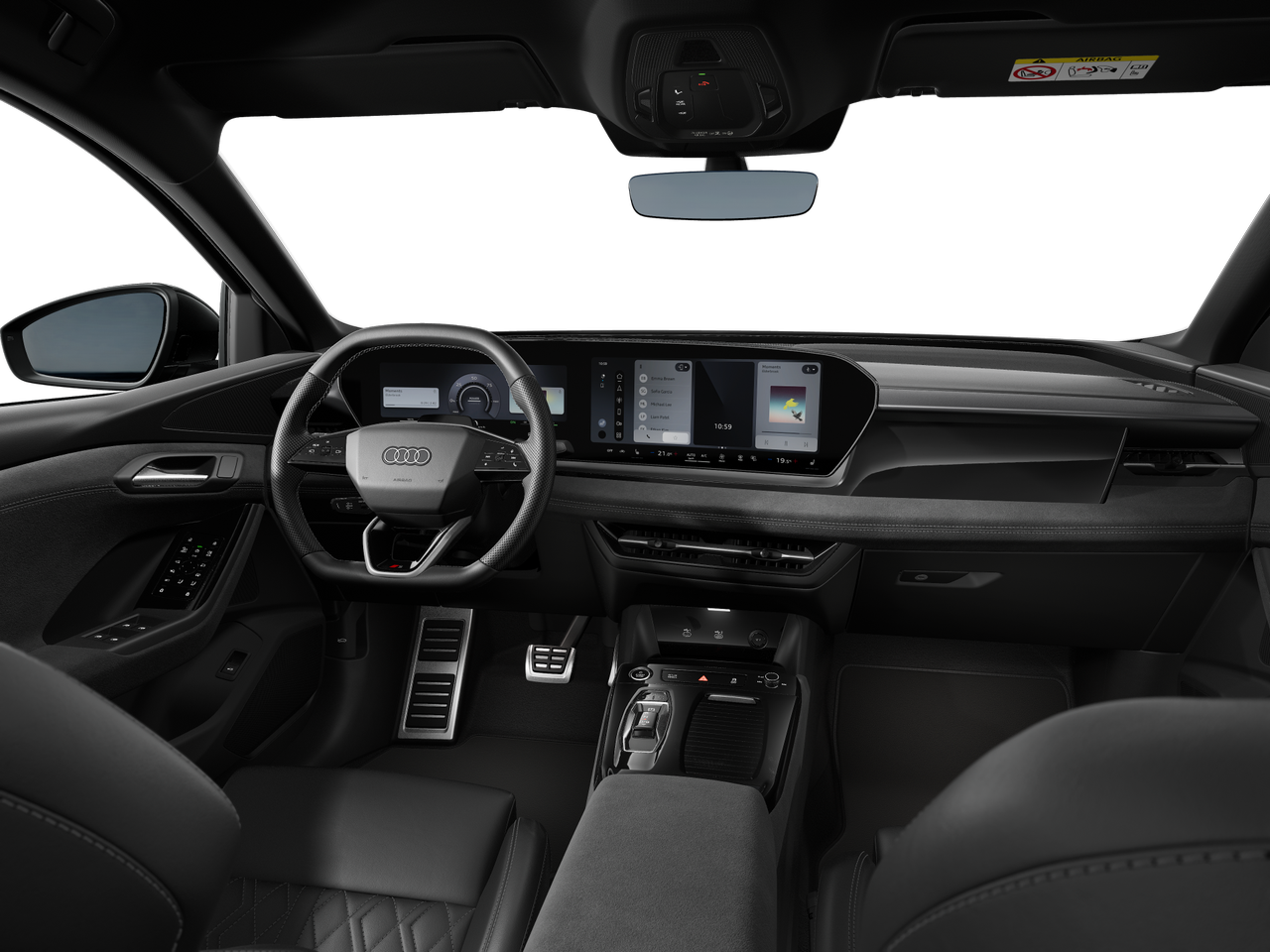 Imagem de um Audi Q6 Sportback e-tron performance