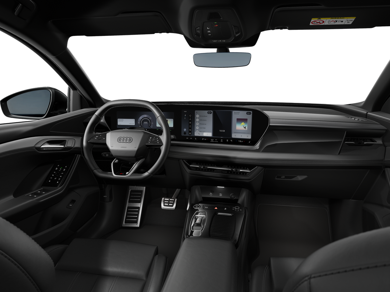 Imagem de um Audi Q6 Sportback e-tron performance