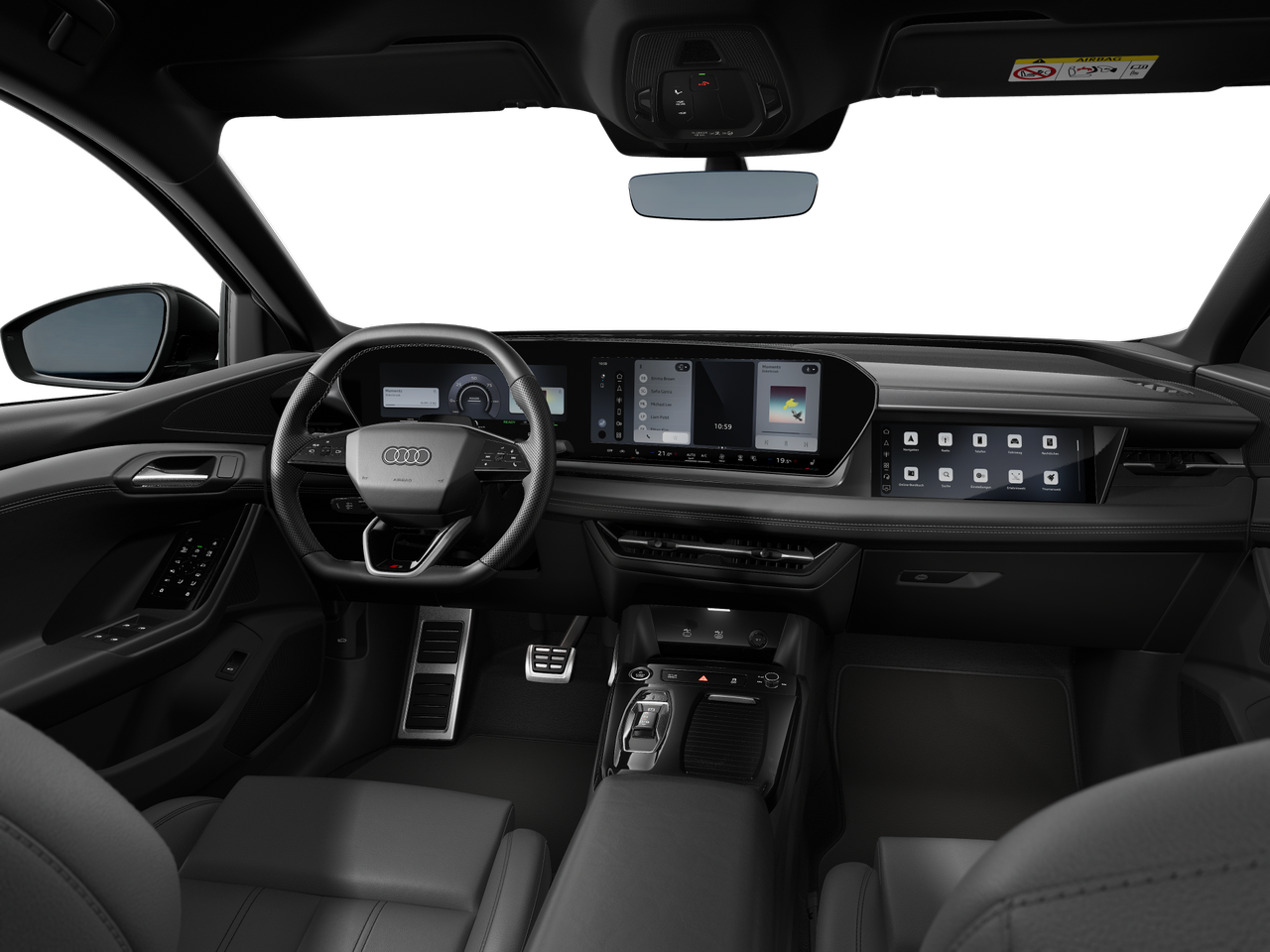 Imagem de um Audi Q6 Sportback e-tron performance