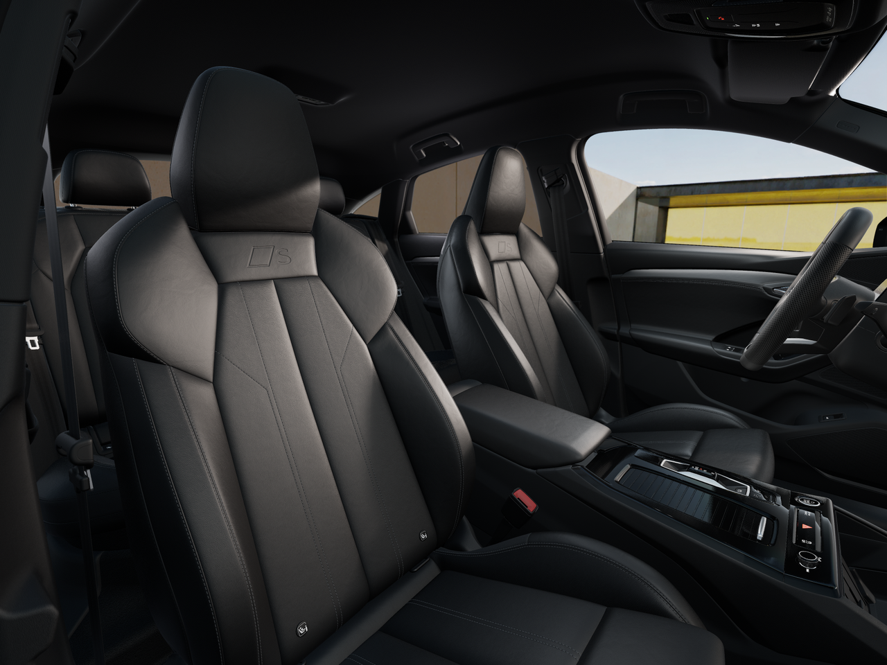 Imagem de um Audi Q6 Sportback e-tron performance
