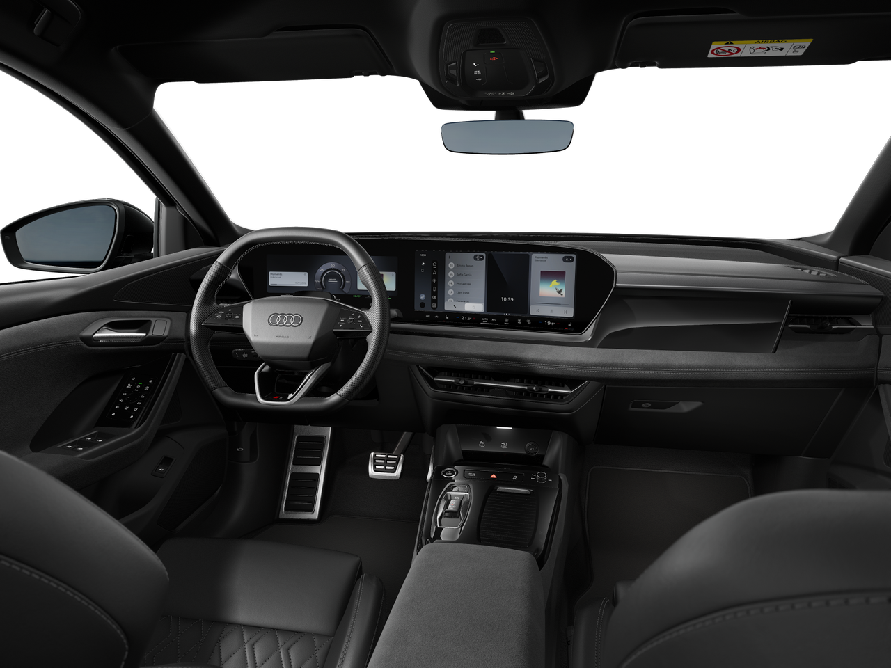 Imagem de um Audi Q6 Sportback e-tron performance