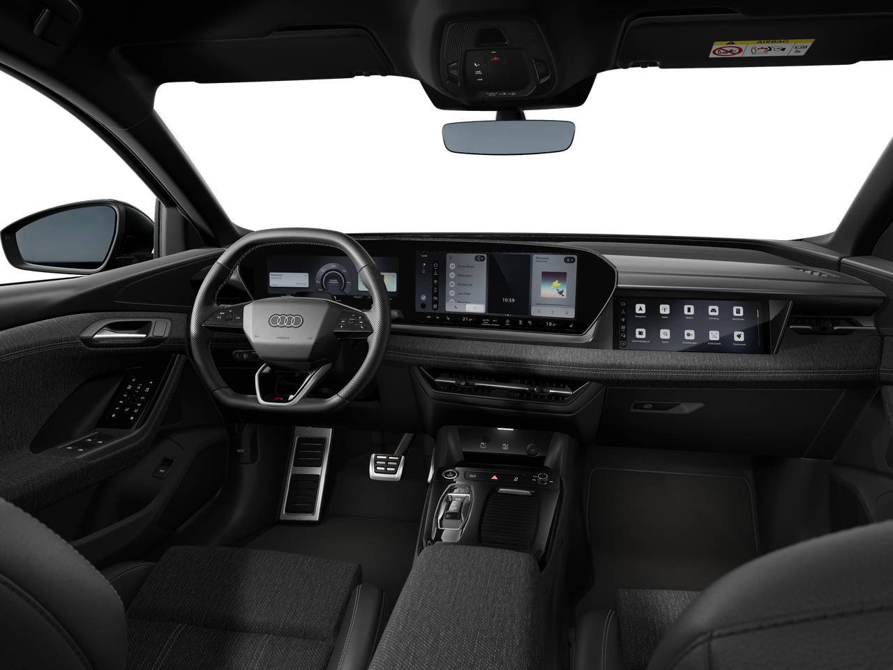 Imagem de um Audi Q6 Sportback e-tron performance