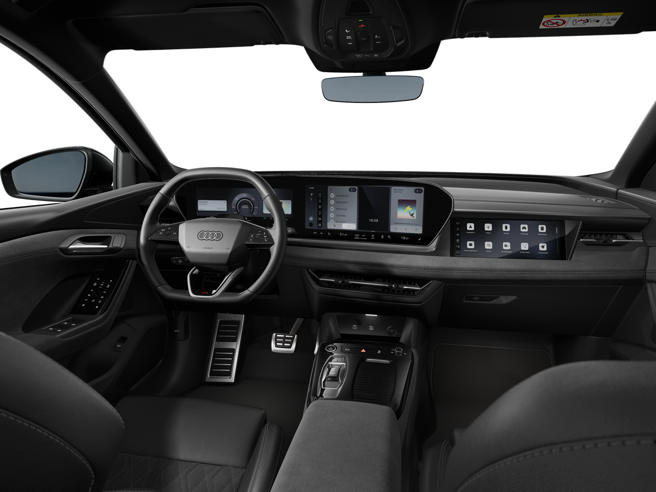 Imagem de um Audi Q6 SUV e-tron performance