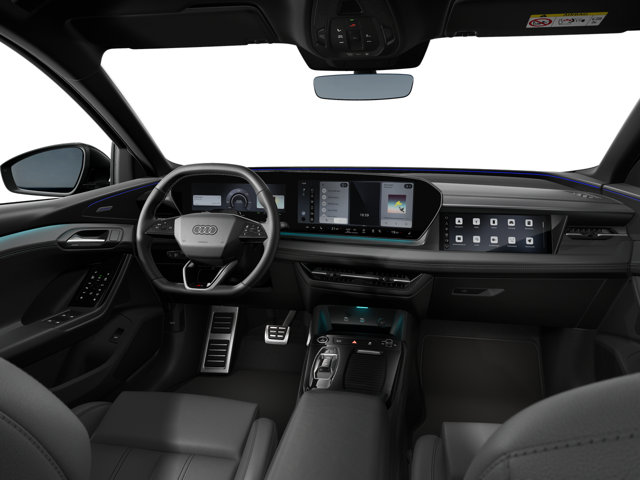 Imagem de um Audi Q6 SUV e-tron performance