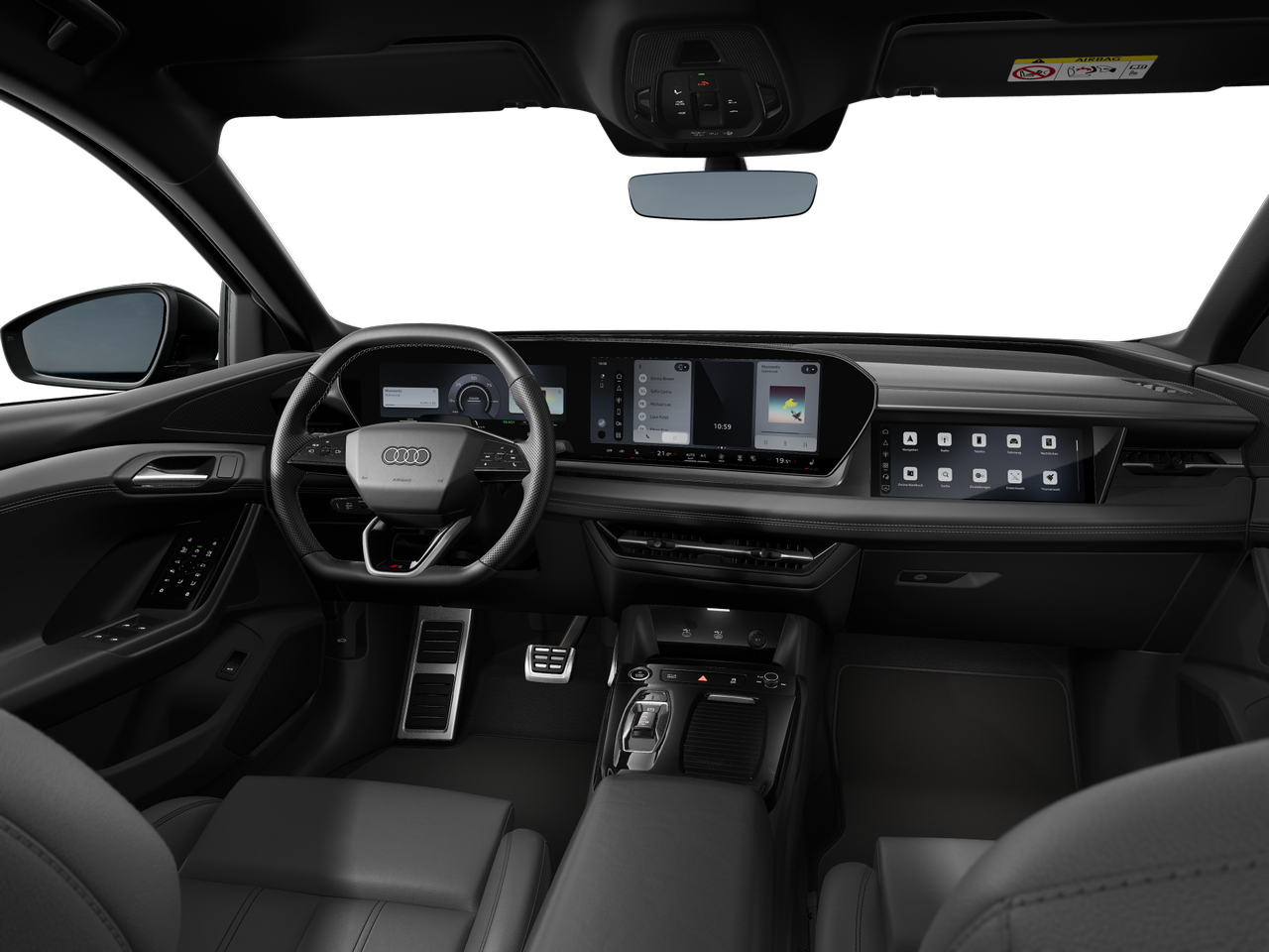 Imagem de um Audi Q6 Sportback e-tron performance