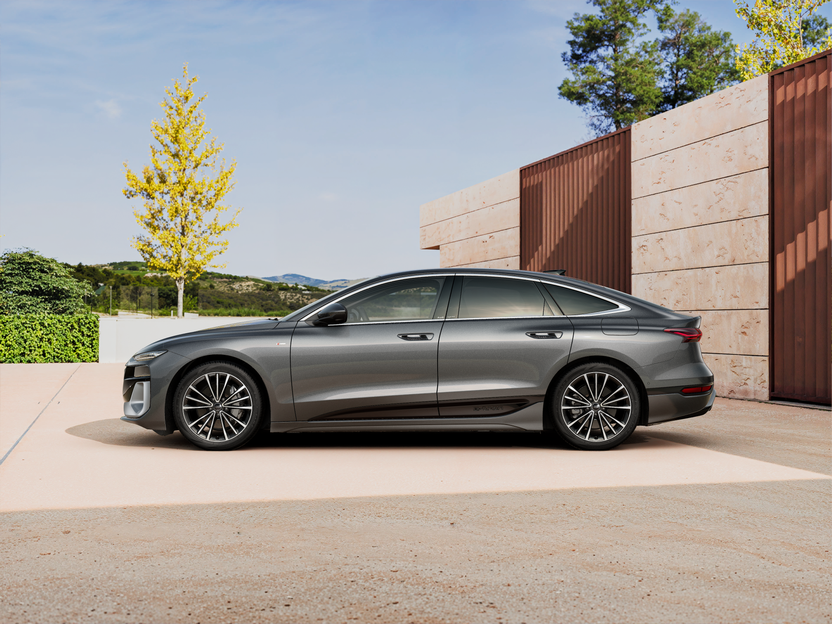 Imagem de um Audi A6 Sportback e-tron performance SE