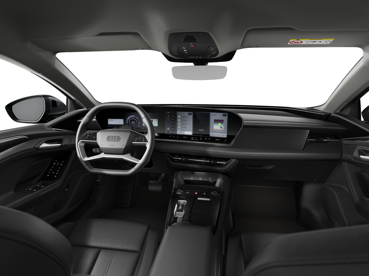 Imagem de um Audi A6 Sportback e-tron performance SE