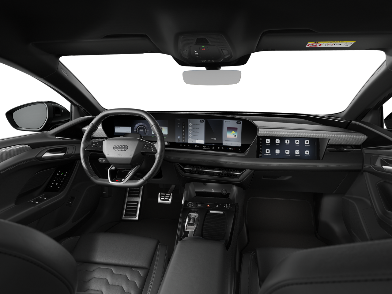 Imagem de um Audi A6 Sportback e-tron performance BP